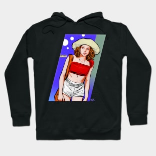 Jodie Foster - An illustration by Paul Cemmick Hoodie